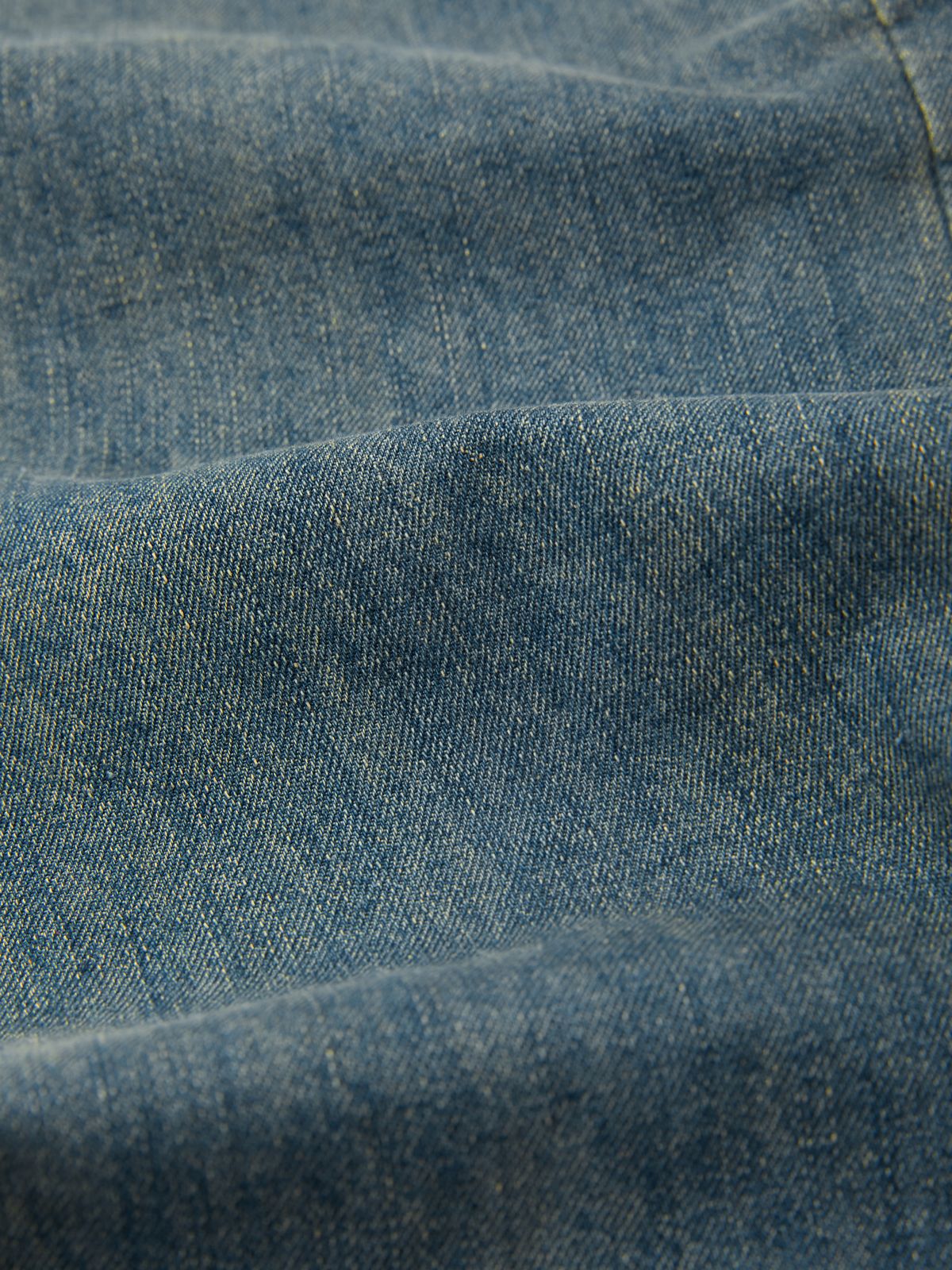 High-Waist Vintage Washed Denim Jeans