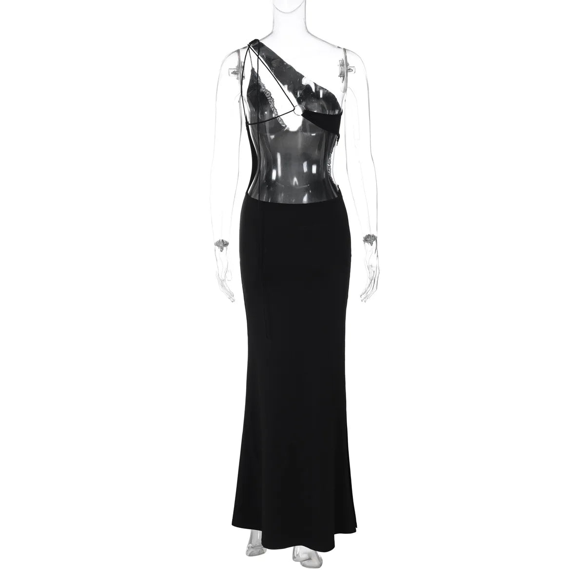 Cut Out Bandage Backless Maxi Dress - View 10