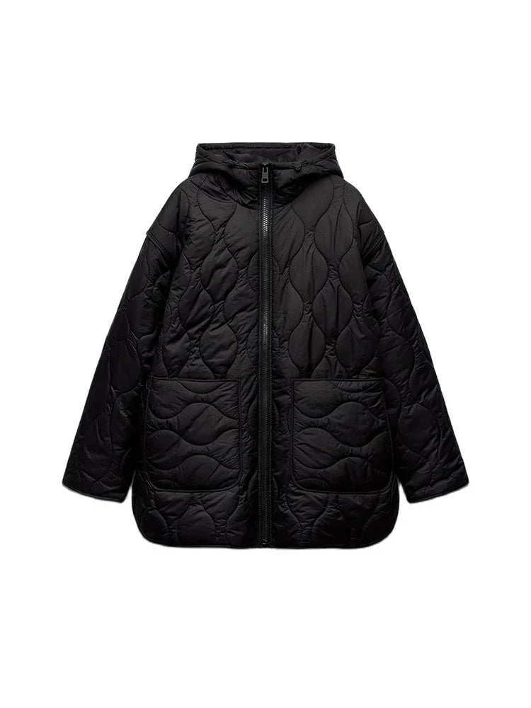 Hooded Onion Quilted Oversized Puffer Jacket 2