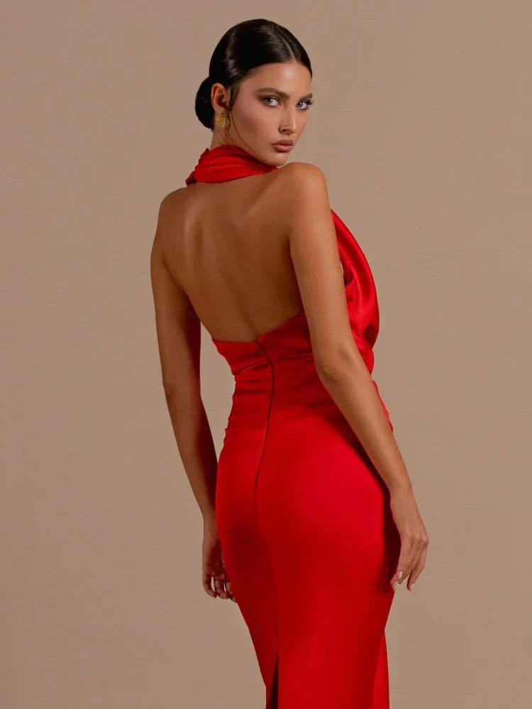 Backless Maxi Dress