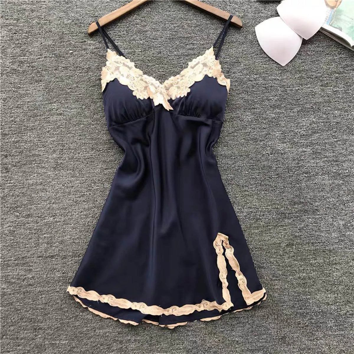 Summer V Neck Ruffle Short Sleeve Split Wrap Tie Waist Flowy Long Smocked Party Dress - View 13