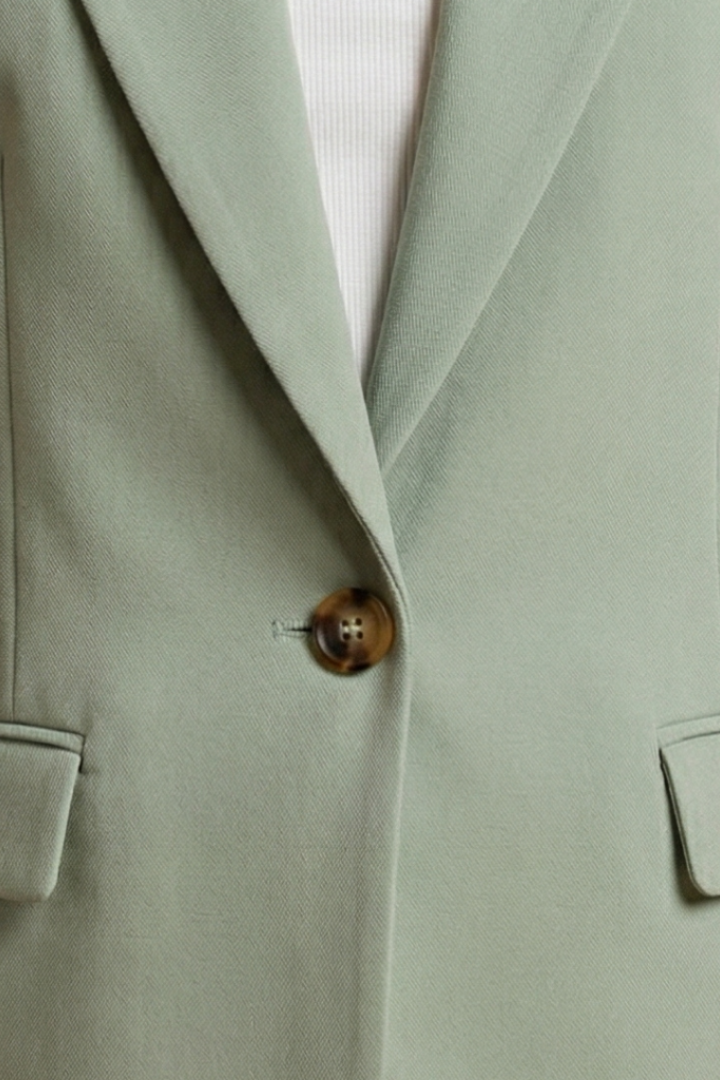 Notch Lapel Single Button Sleeveless Blazer Vest 4