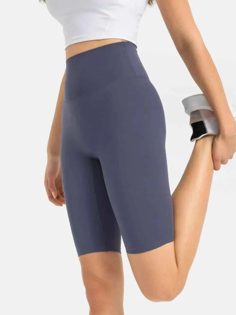 Millennia High Rise Wide Waistband Active Shorts