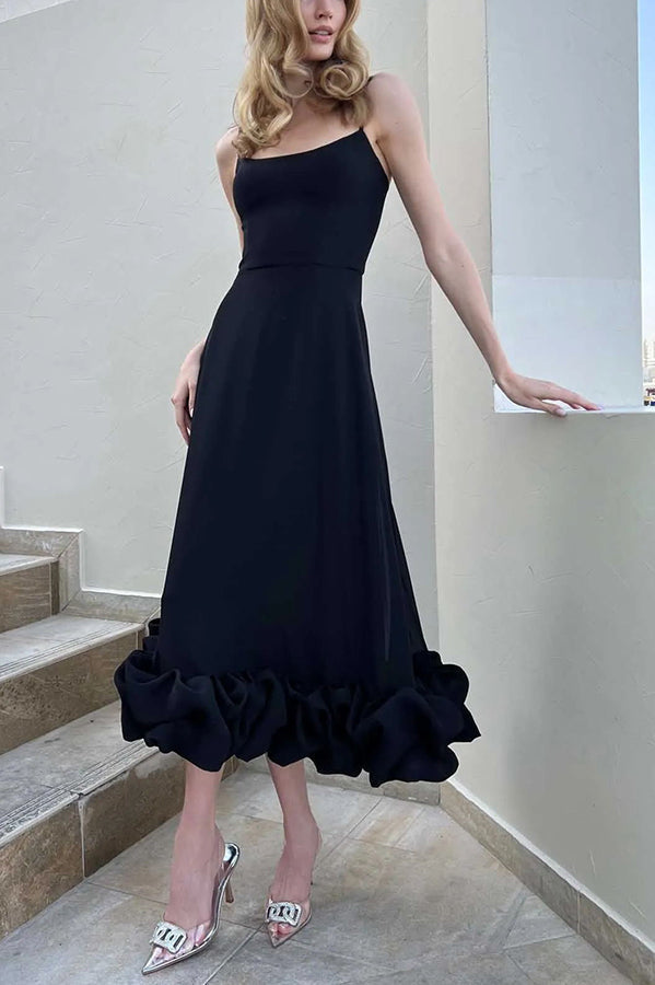 Chiffon Sweetheart Neckline Ruffled Mini Dress - View 9