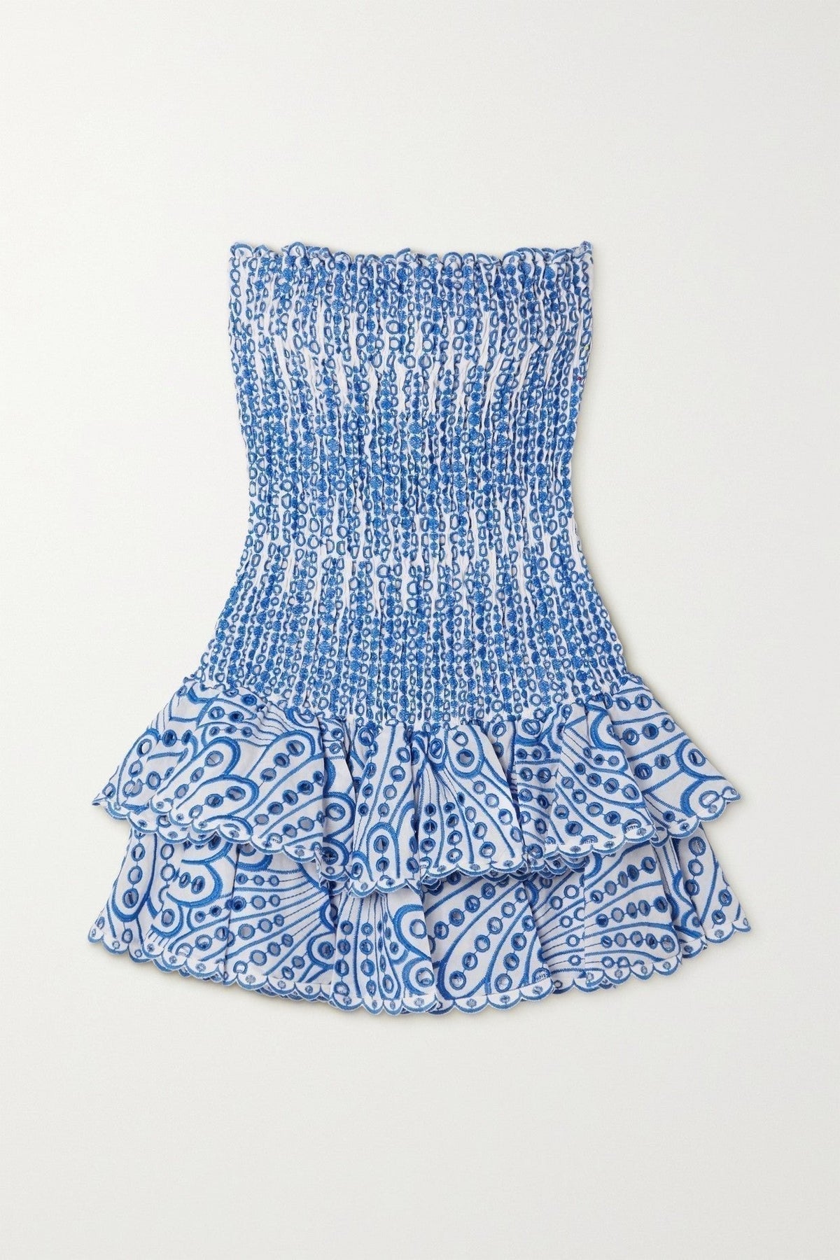 Ornella Statement Strapless Figure Hugging Mini Dress - View 4