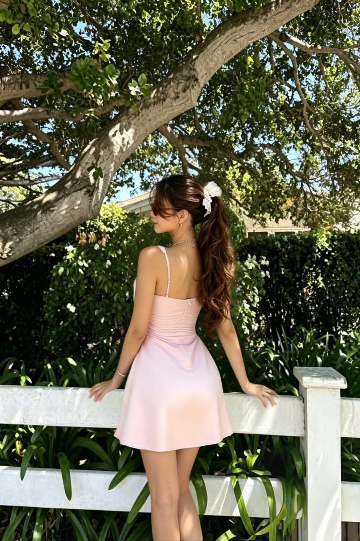 Satin Princess Slip Dress - View 4