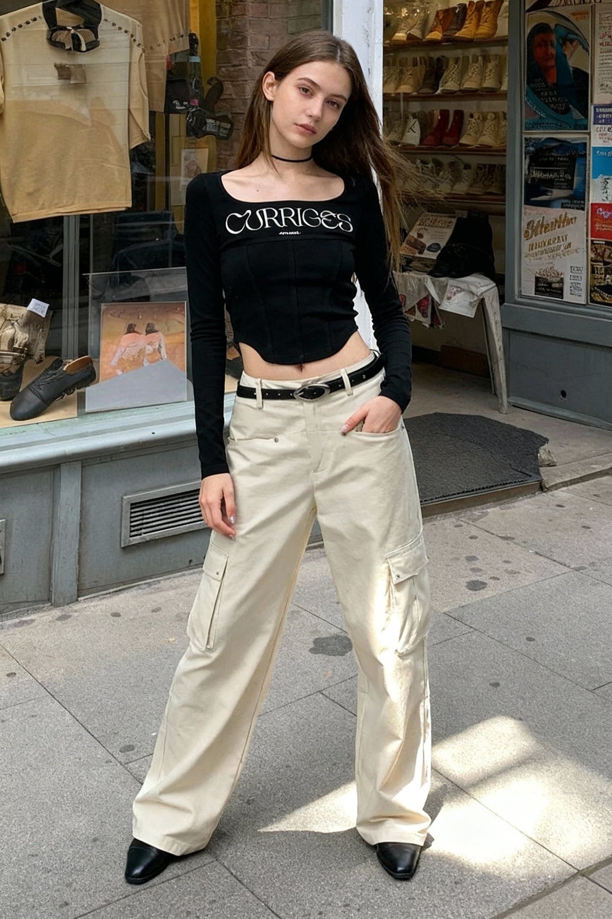 Corset Crop Top