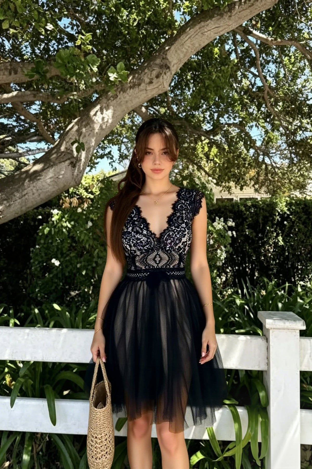 Patchwork Lace Dress