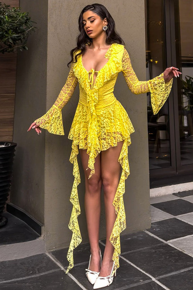 Lace Mini Dress