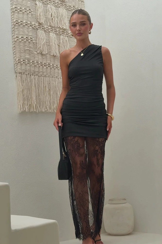 Patchwork Lace Dress