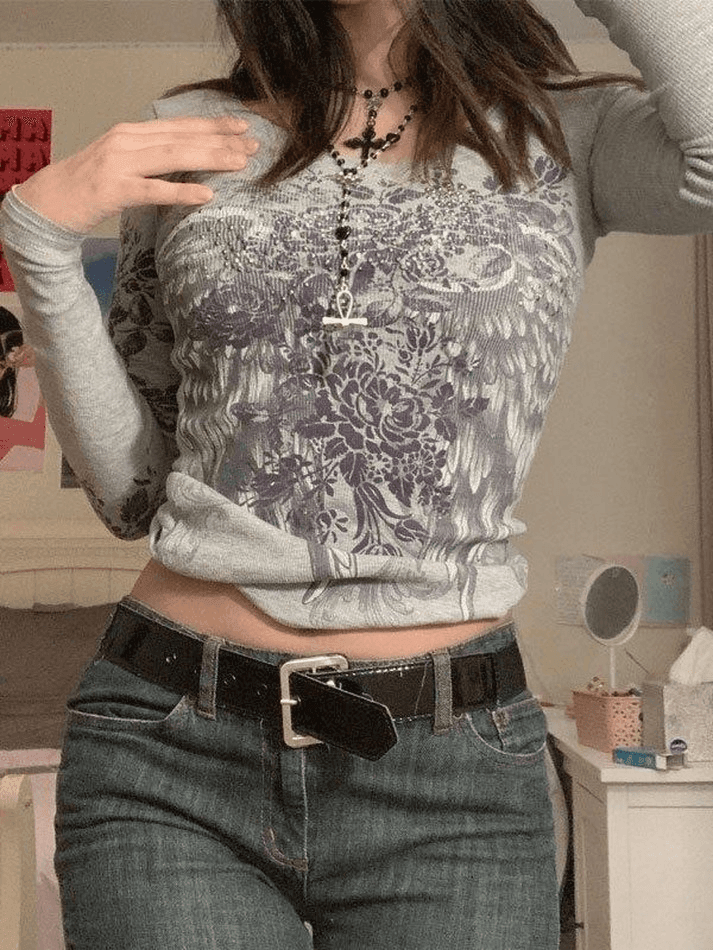 Floral Crop Top