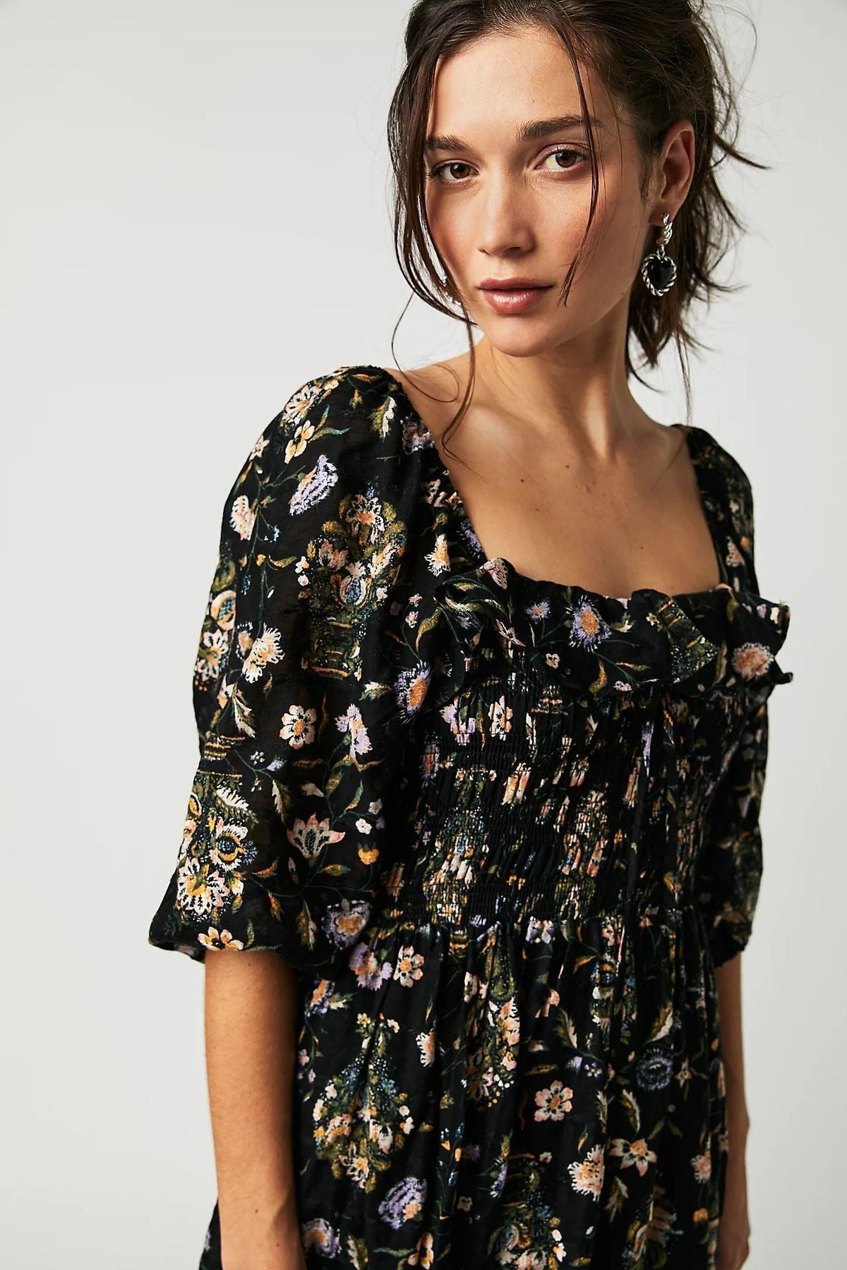 Ariadna Printed Midi Dress - View 3