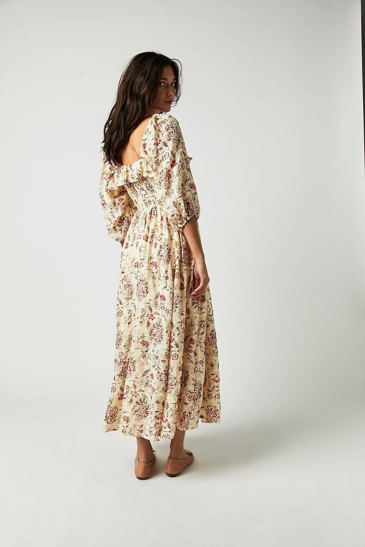 Ariadna Printed Midi Dress - View 2