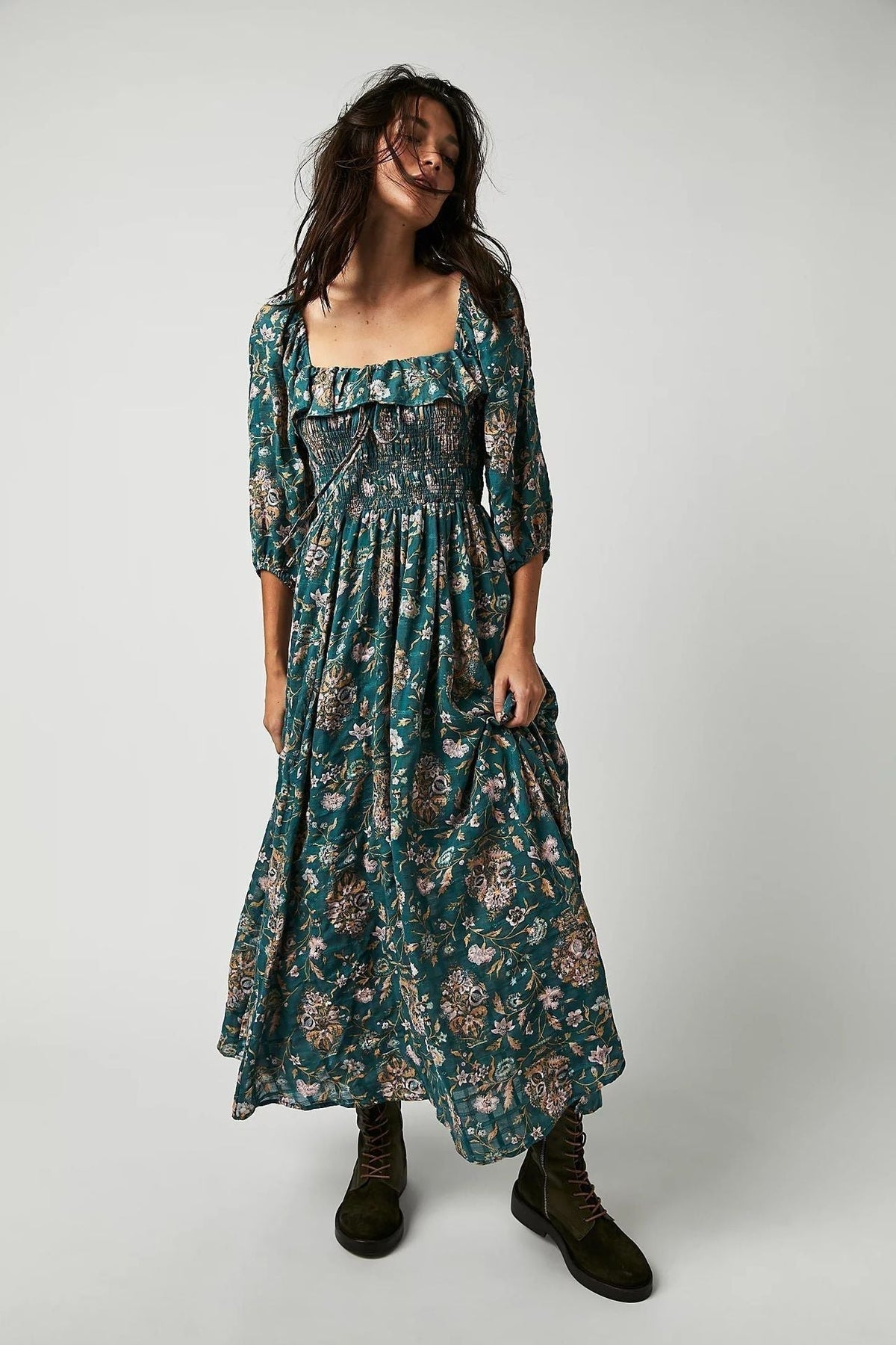 Ariadna Printed Midi Dress - View 10