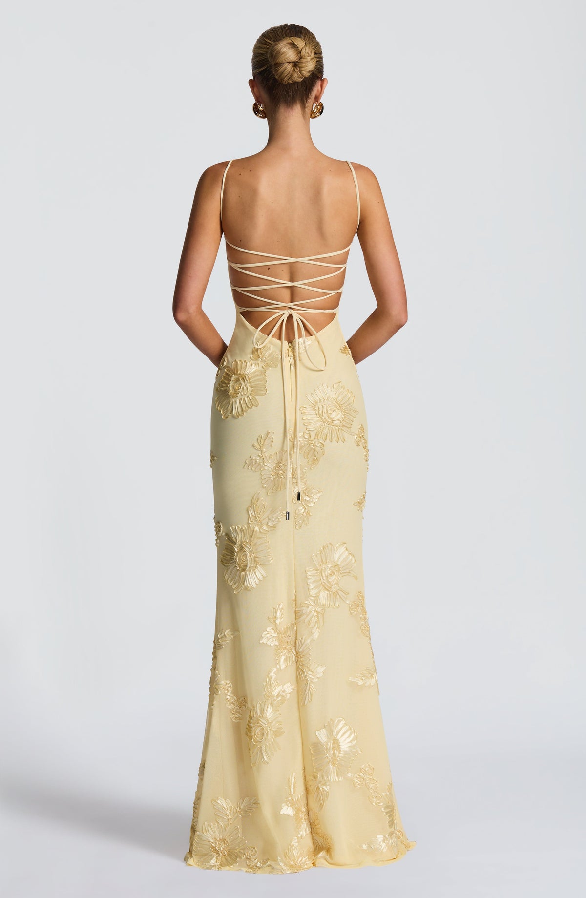 Floral Sweetheart Corset Mermaid Maxi Dress 2