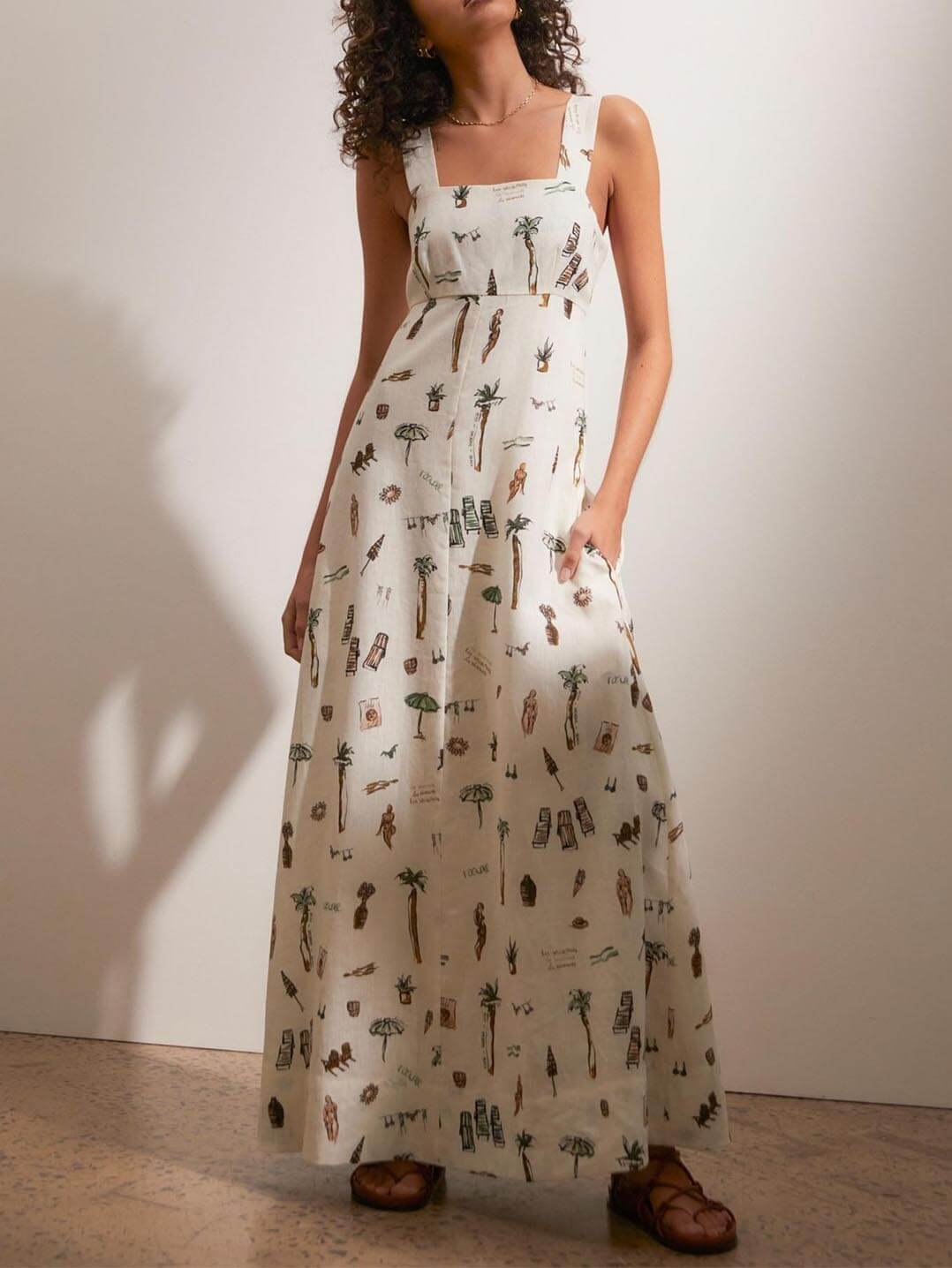 Backless Maxi Dress