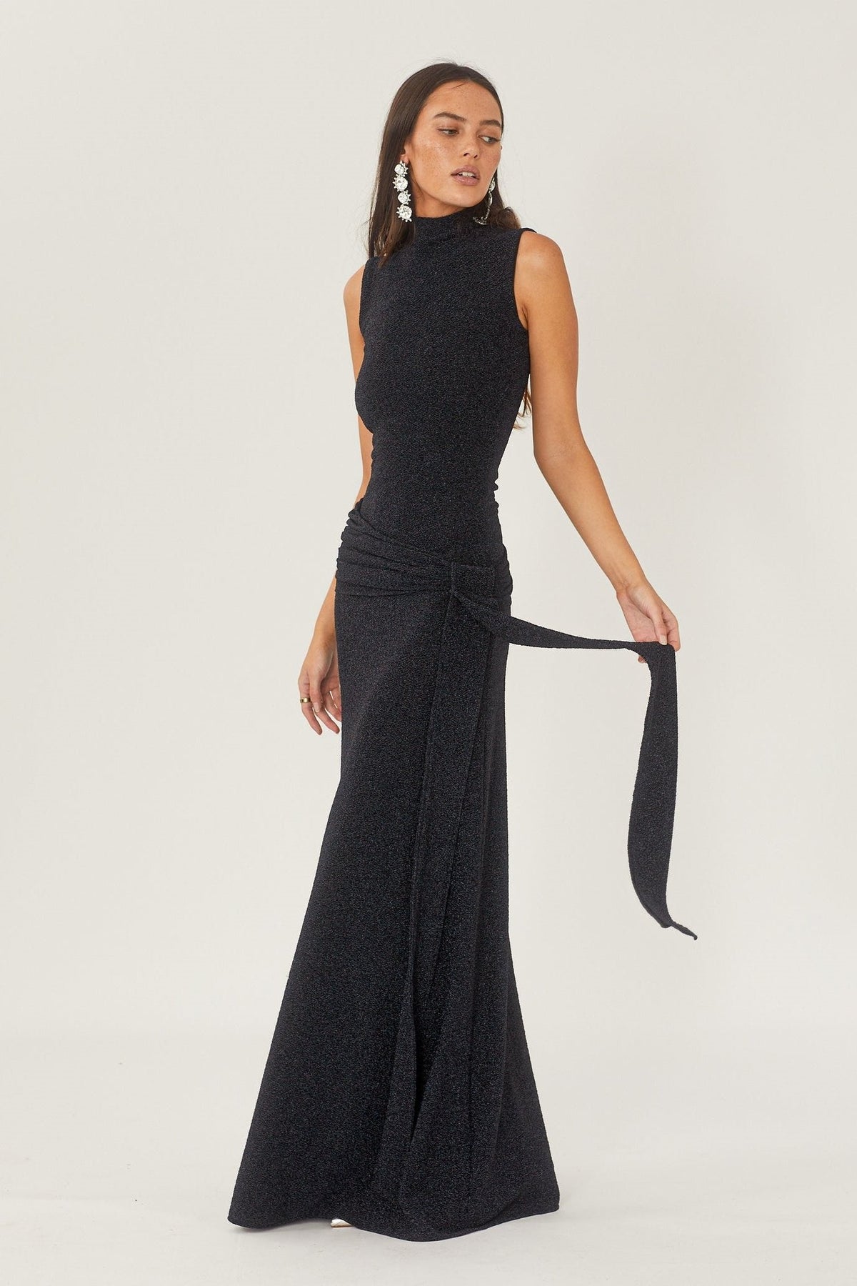 Melanie Maxi Knit Dress - View 9