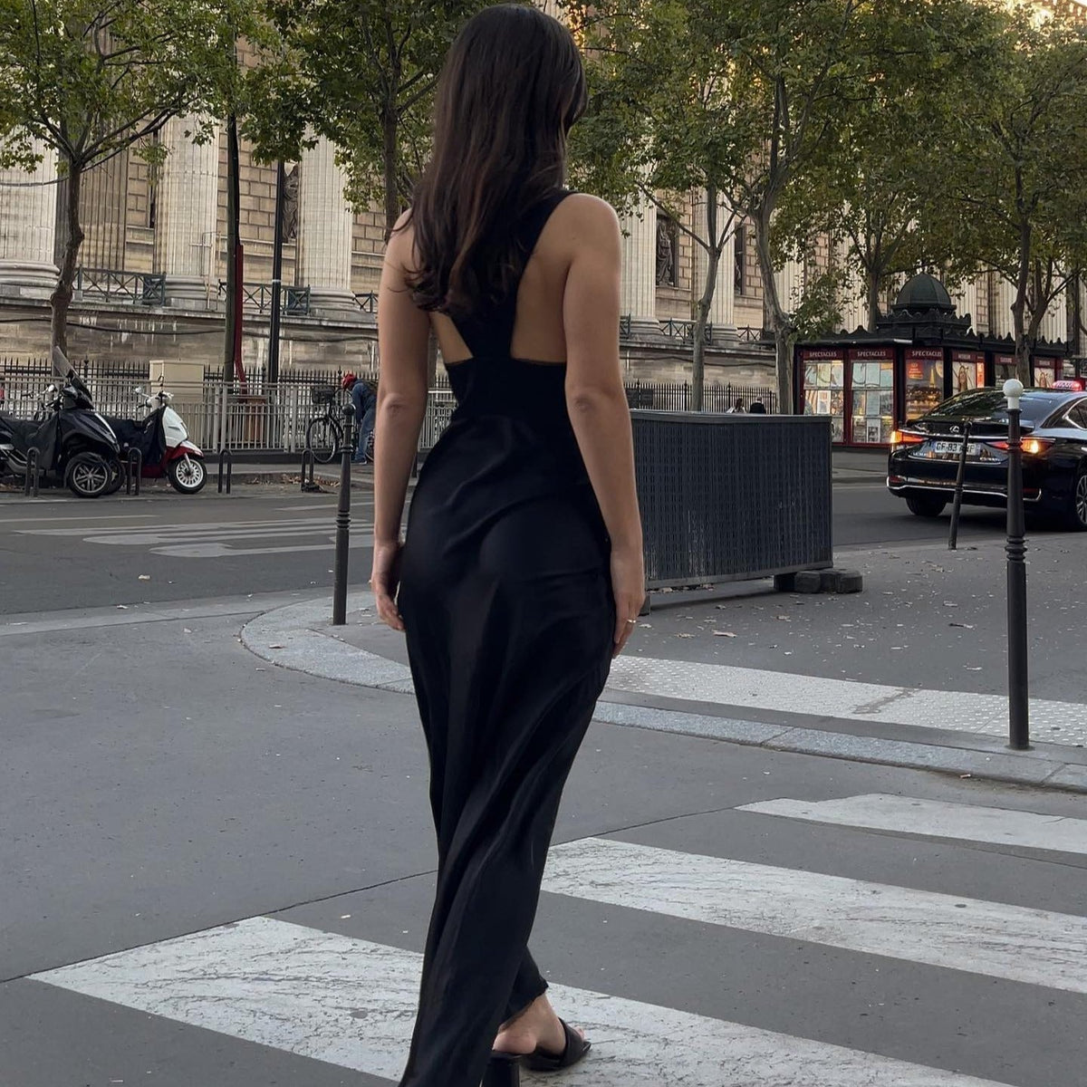 Intrigue Lace Cut Out Maxi Dress - View 7