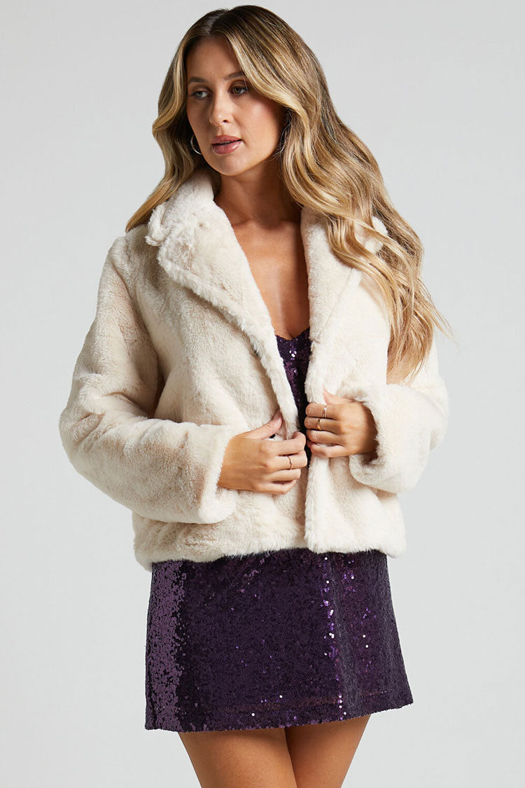 Sequin V-Neck Spaghetti Strap A-Line Mini Dress - View 2