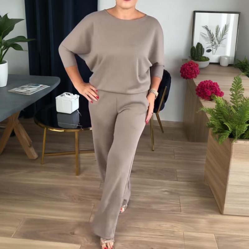 Longline Open Blazer Top and Pants Three Piece Set 6