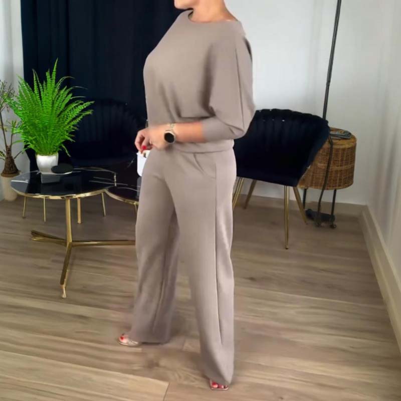 Longline Open Blazer Top and Pants Three Piece Set 7