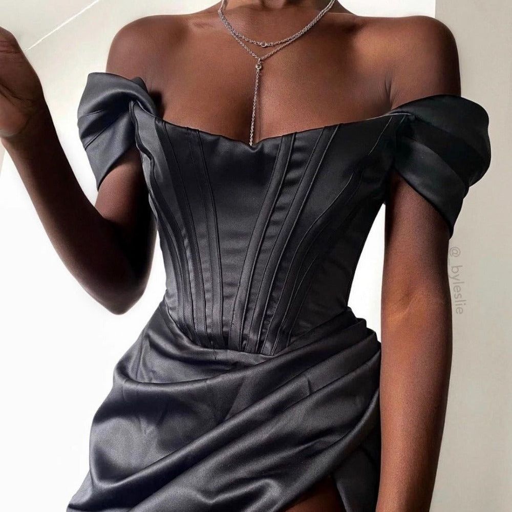 Velvet High Neck Sleeveless Cut Out Bodycon Midi Dress - View 3