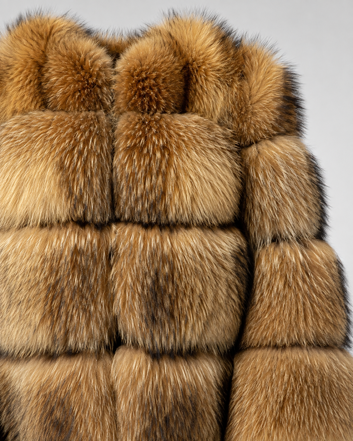 Cropped Faux Fur Stand Collar Jacket 4