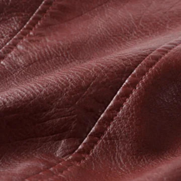 Belted Faux Leather Cropped Moto Jacket 6