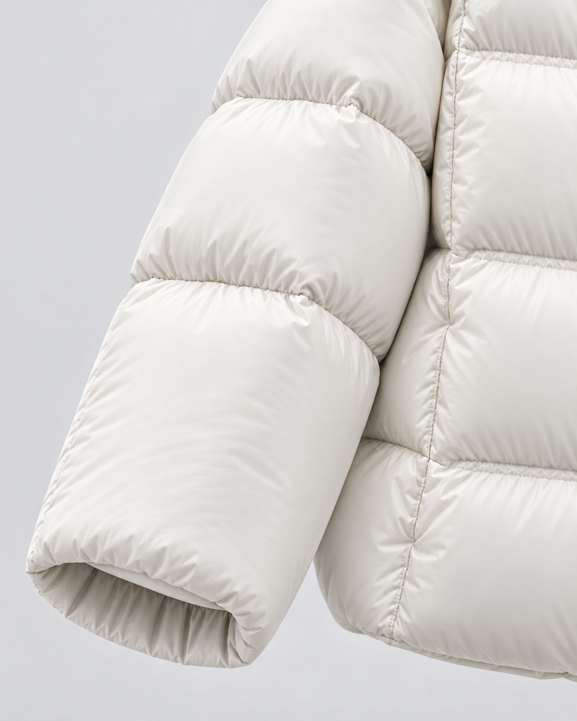Hooded Snap Front Cropped Puffer Jacket 5
