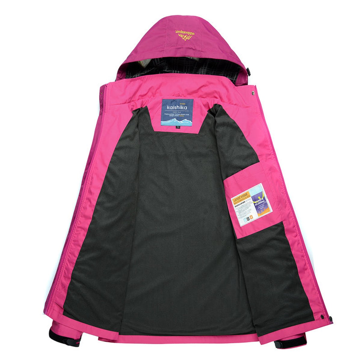 Hooded Waterproof Windbreaker Shell Jacket 2