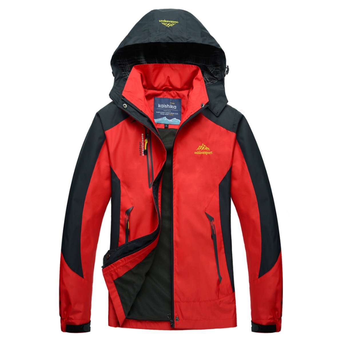 Hooded Waterproof Windbreaker Shell Jacket 5