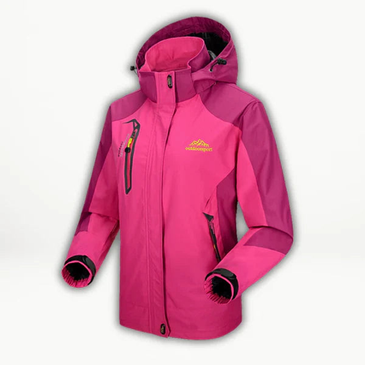 Hooded Waterproof Windbreaker Shell Jacket 6